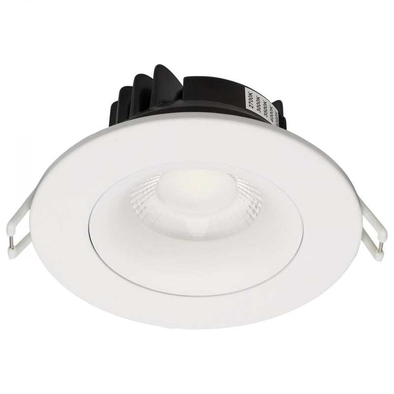 Satco 3-1/2 Inch 12 Watt Round LED Architectural Gimbal Downlight Fixture