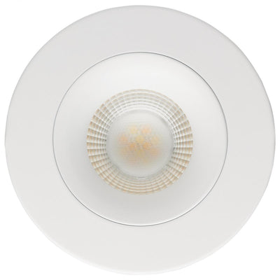 Satco 3-1/2 Inch 12 Watt Round LED Architectural Gimbal Downlight Fixture