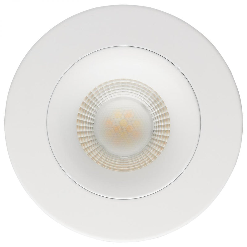 Satco 3-1/2 Inch 12 Watt Round LED Architectural Gimbal Downlight Fixture