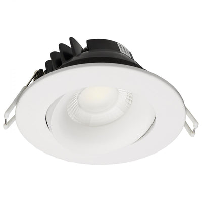 Satco 3-1/2 Inch 12 Watt Round LED Architectural Gimbal Downlight Fixture