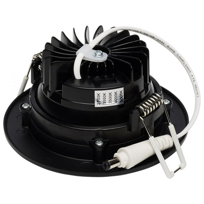 Satco 3-1/2 Inch 12 Watt Round LED Architectural Gimbal Downlight Fixture