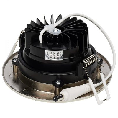 Satco 3-1/2 Inch 12 Watt Round LED Architectural Gimbal Downlight Fixture