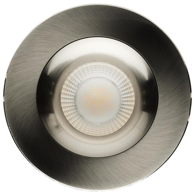 Satco 3-1/2 Inch 12 Watt Round LED Architectural Gimbal Downlight Fixture