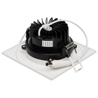 Satco 3-1/2 Inch 12 Watt Square LED Architectural Gimbal Downlight Fixture