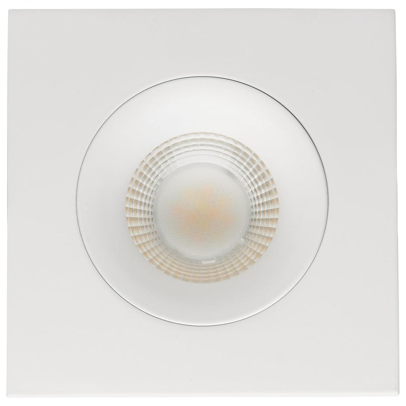 Satco 3-1/2 Inch 12 Watt Square LED Architectural Gimbal Downlight Fixture