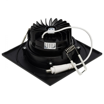 Satco 3-1/2 Inch 12 Watt Square LED Architectural Gimbal Downlight Fixture