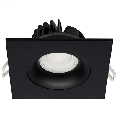 Satco 3-1/2 Inch 12 Watt Square LED Architectural Gimbal Downlight Fixture