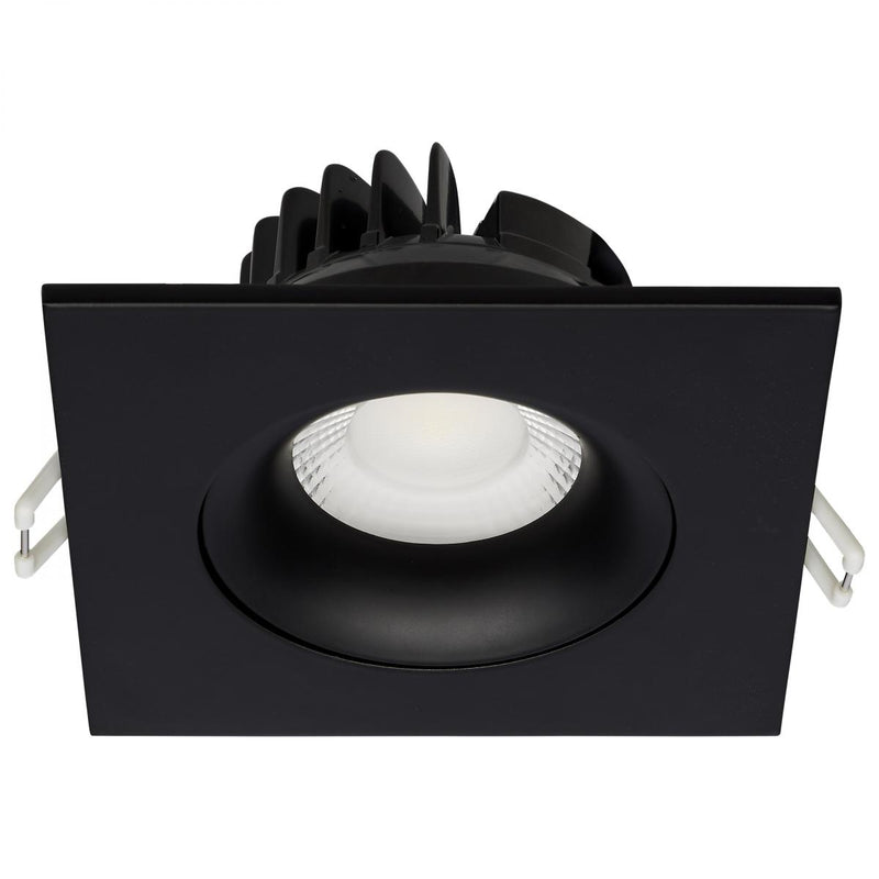 Satco 3-1/2 Inch 12 Watt Square LED Architectural Gimbal Downlight Fixture