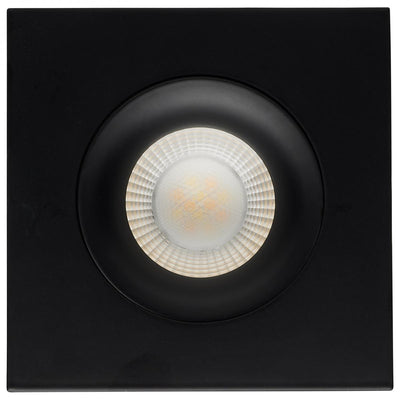 Satco 3-1/2 Inch 12 Watt Square LED Architectural Gimbal Downlight Fixture