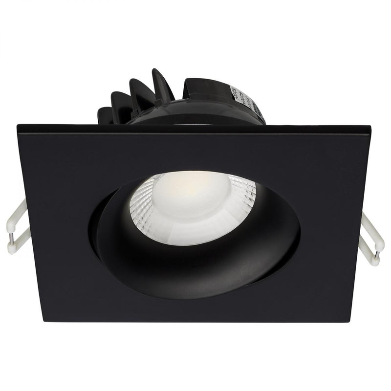 Satco 3-1/2 Inch 12 Watt Square LED Architectural Gimbal Downlight Fixture