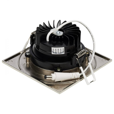 Satco 3-1/2 Inch 12 Watt Square LED Architectural Gimbal Downlight Fixture