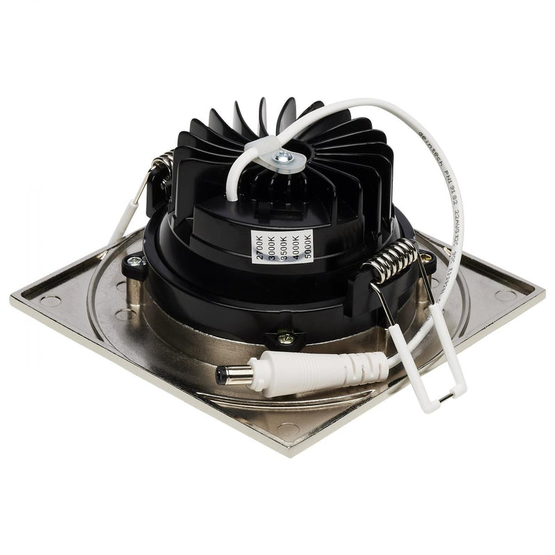 Satco 3-1/2 Inch 12 Watt Square LED Architectural Gimbal Downlight Fixture