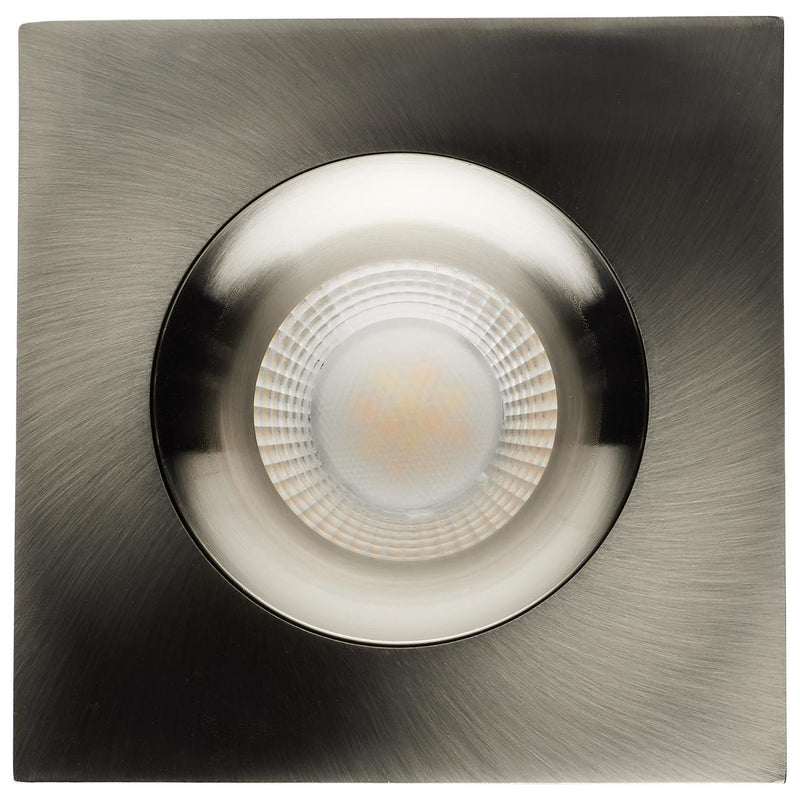 Satco 3-1/2 Inch 12 Watt Square LED Architectural Gimbal Downlight Fixture