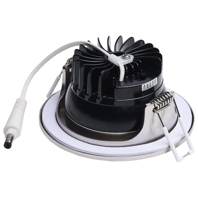 Satco 3-1/2 Inch 10 Watt Round Architectural LED Direct Wire Downlight 2700/3000/3500/4000/5000K