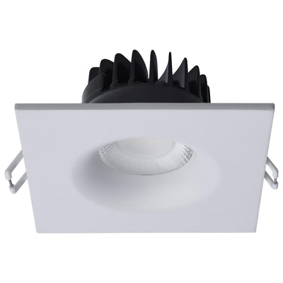 Satco 3-1/2 Inch 10 Watt Square Architectural LED Direct Wire Downlight 2700/3000/3500/4000/5000K