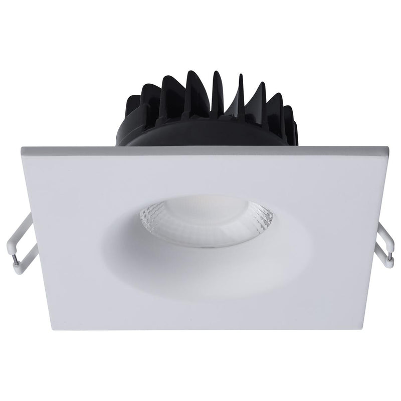 Satco 3-1/2 Inch 10 Watt Square Architectural LED Direct Wire Downlight 2700/3000/3500/4000/5000K