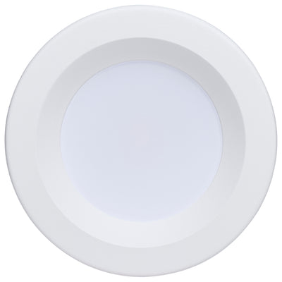 4 Inch 8 Watt Round RGBTW Starfish Smooth Baffle LED Downlights