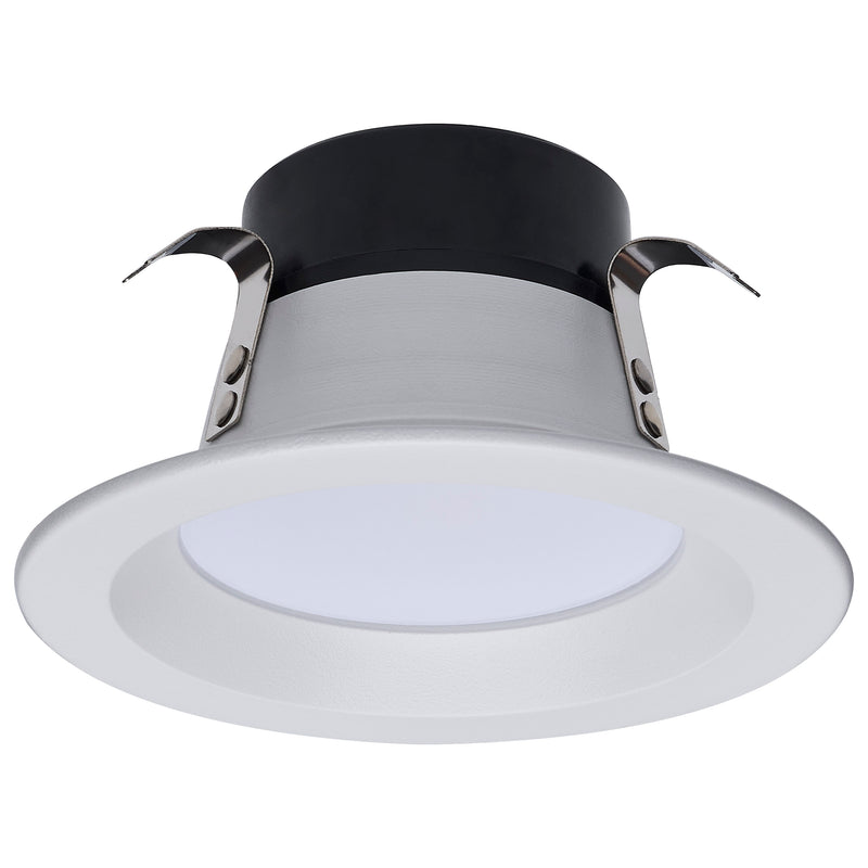 4 Inch 8 Watt Round RGBTW Starfish Smooth Baffle LED Downlights