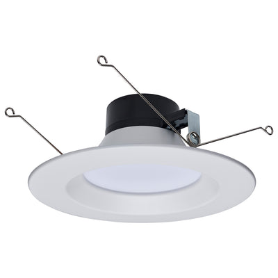 6 Inch 11 Watt Round RGBTW Starfish Smooth Baffle LED Downlights