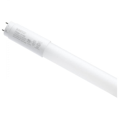 Satco 2 Foot 7 Watt Color Selectable T8 Ballast Bypass LED Tube Light 3000/3500/4000/5000/6500K   