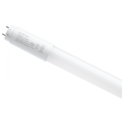 Satco 4 Foot 9.5 Watt LED Color Selectable T8 Ballast Bypass Tube Light 3000/3500/4000/5000/6500K   