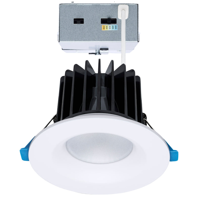 Satco 3 Inch Round 16/20/24 Watt LED Architectural Downlight 2700K/3000K/3500K/4000K/5000K Selectable White