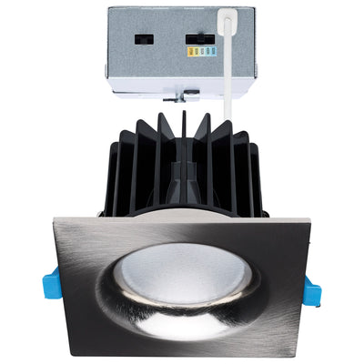 Satco 3 Inch Square 16/20/24 Watt LED Architectural Downlight 2700K/3000K/3500K/4000K/5000K