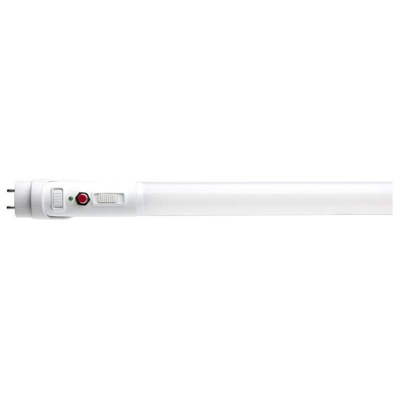 Satco 4 Foot 17 Watt Emergency LED T8 Battery Backup Tube Light 35/40/50K Selectable  