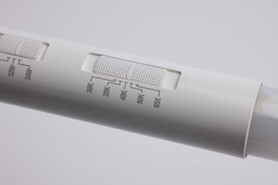 Satco 8 Foot Wattage Selectable LED Double Ended Bypass Fa8 with R17d Adapter Caps 3000/3500/4000/5000/6500K
