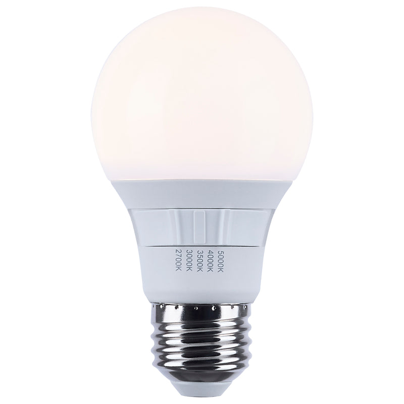 Satco 6 Watt 470 Lumen LED A19 120V Non-Dimmable 2700/3000/3500/4000/5000K 4-Pack