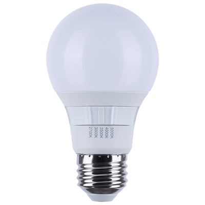 Satco 6 Watt 470 Lumen LED A19 120V Non-Dimmable 2700/3000/3500/4000/5000K 4-Pack
