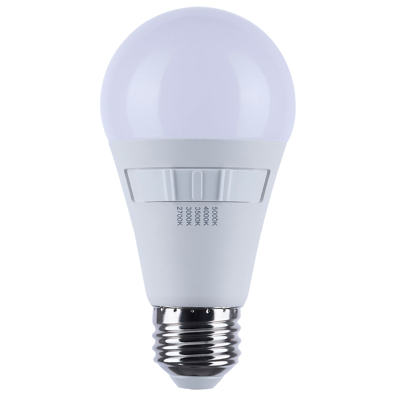Satco 12 Watt 1100 Lumen LED A19 120V Non-Dimmable 2700/3000/3500/4000/5000K 4-Pack