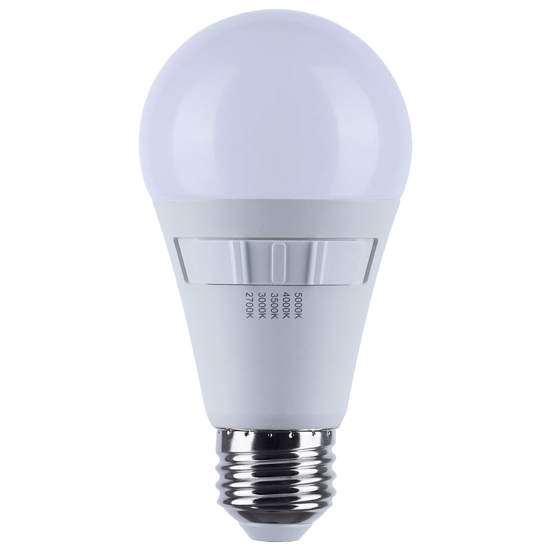 Satco 14 Watt 1500 Lumen LED A19 120V Non-Dimmable 2700/3000/3500/4000/5000K 4-Pack