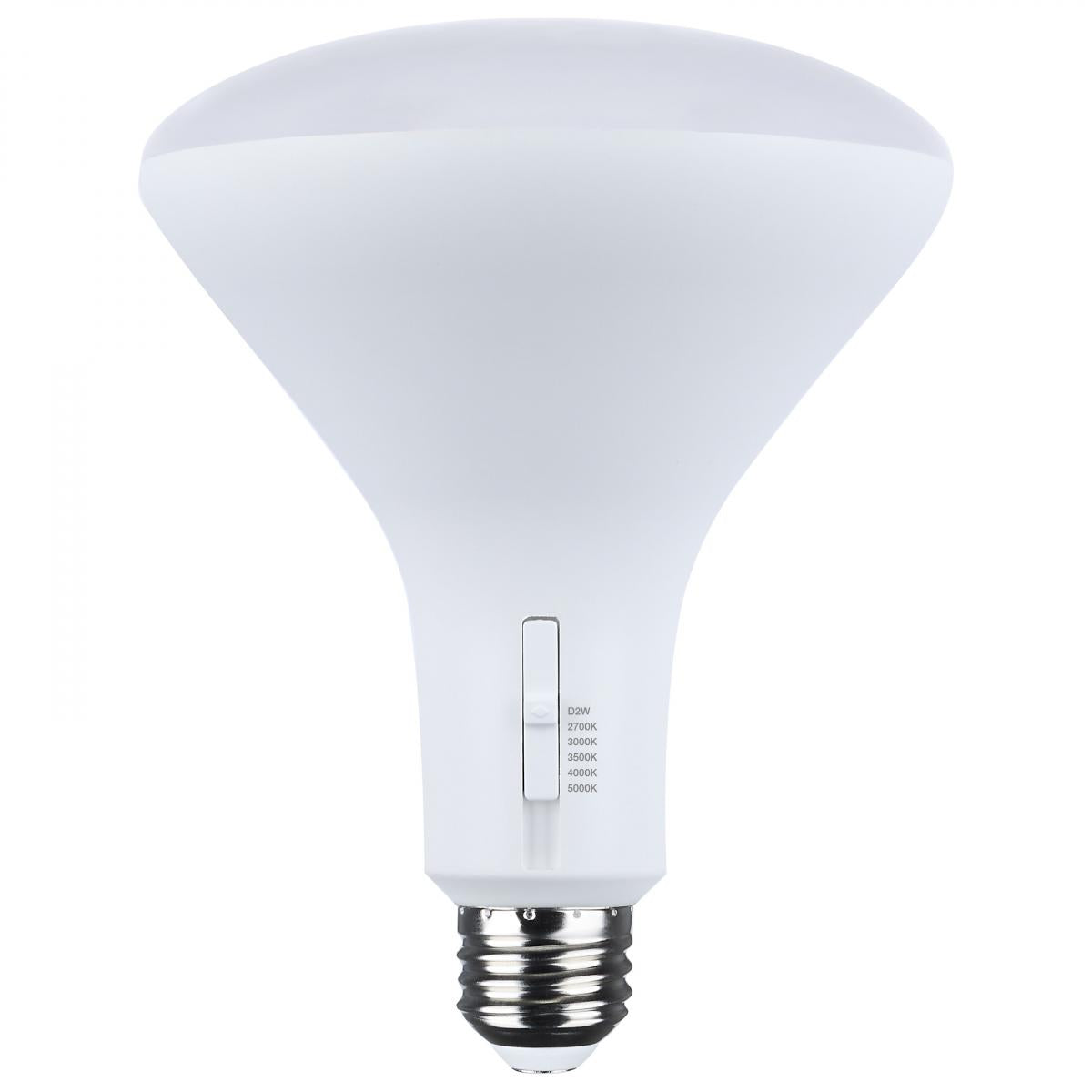 11 Watt 120V BR40 LED Reflector Light Bulb 2700/3000/3500/4000/5000K ...