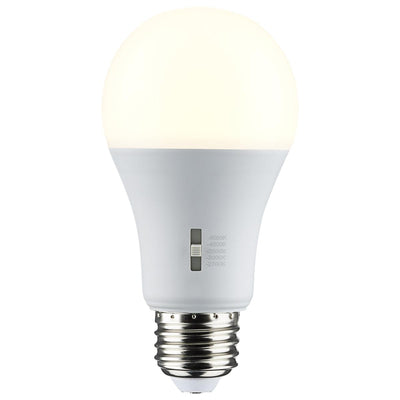 Satco 5 Watt LED Dimmable A19 Color Selectable E26 Light Bulb 30/40/50K   