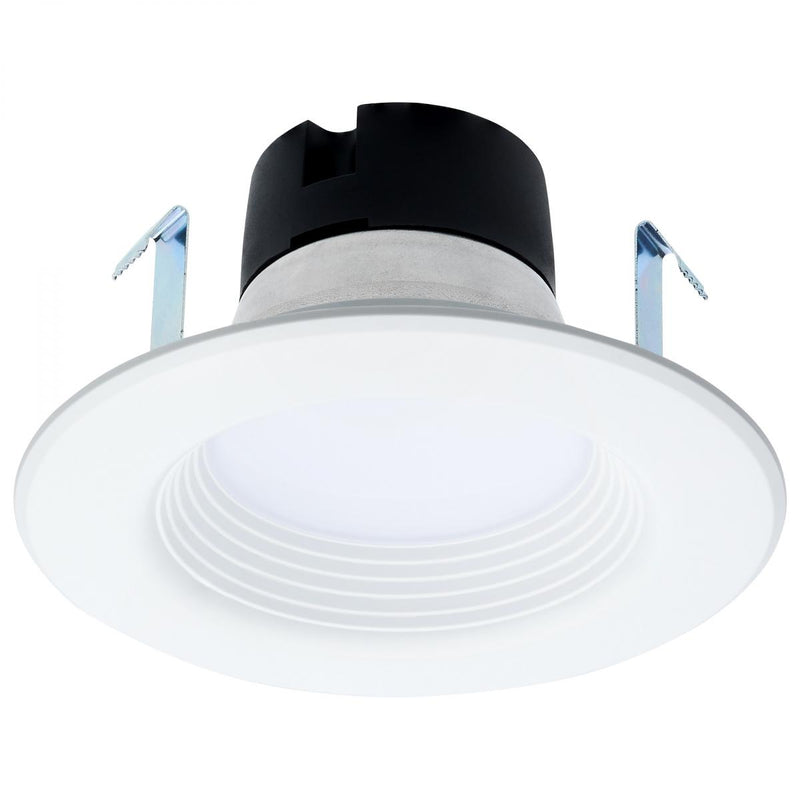 Satco 4 Inch 6.5 Watt 12 Volt LED Baffle Downlight 2700/3000/3500/4000/5000K   