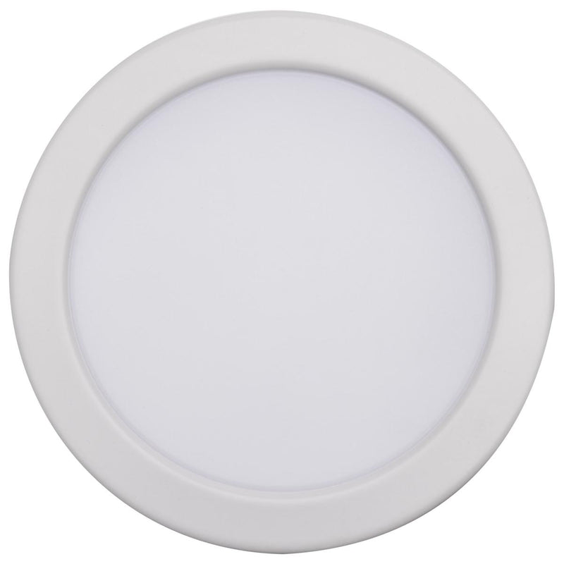 Satco 4 Inch 10 Watt LED 120V Fire Rated Flat Lens Downlight 27/30/35/40/50K   
