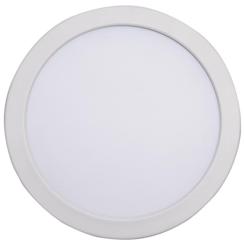 Satco 6 Inch 13 Watt LED 120V Fire Rated Flat Lens Downlight 27/30/35/40/50K   