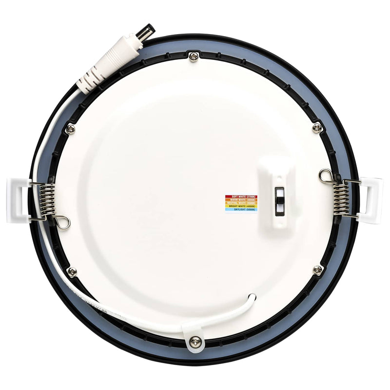 6 Inch 12 Watt Round 120V Remote Driver Downlight 2700K/3000K/3500K/40 ...