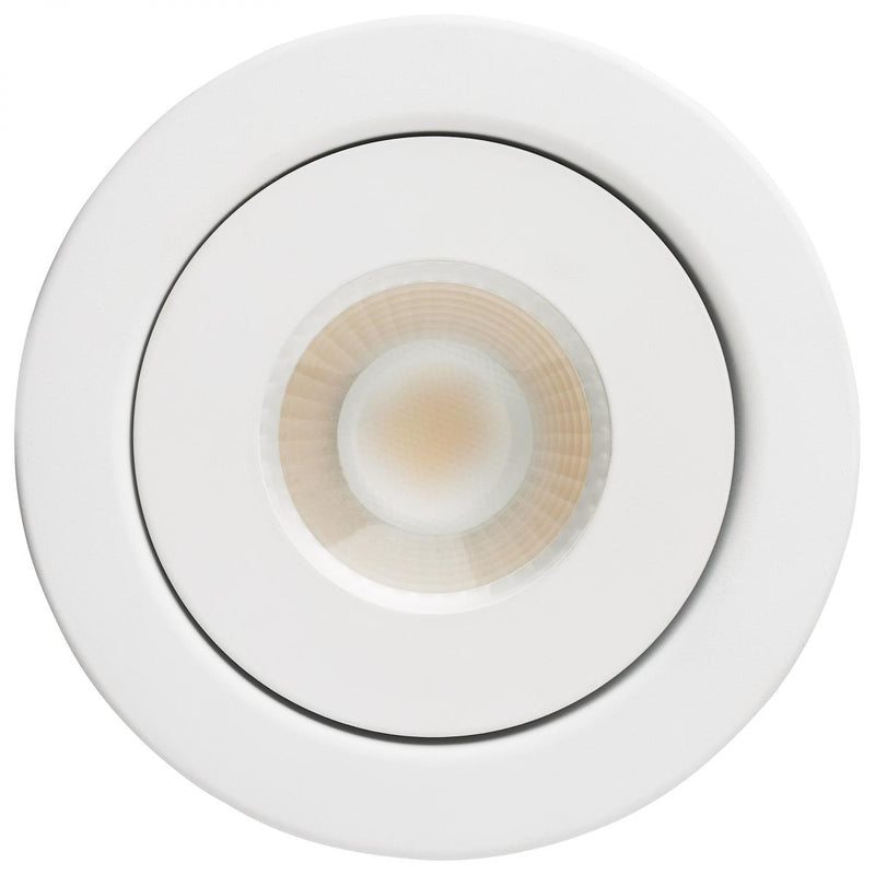 Satco 4 Inch 9 Watt LED 120V Fire Rated Gimbal Downlight 2700/3000/3500/4000/5000K   