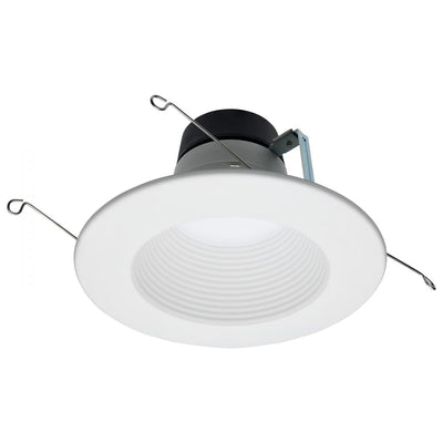 Satco 5/6 Inch 8/11/14 Watt Deep Baffled LED Selectable Downlight Retrofit 2700/3000/3500/4000/5000K   