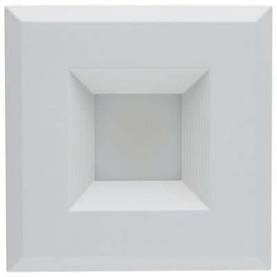 Satco 4 Inch 6/7/10 Watt Square Deep Baffled LED Selectable Downlight Retrofit 2700/3000/3500/4000/5000K   