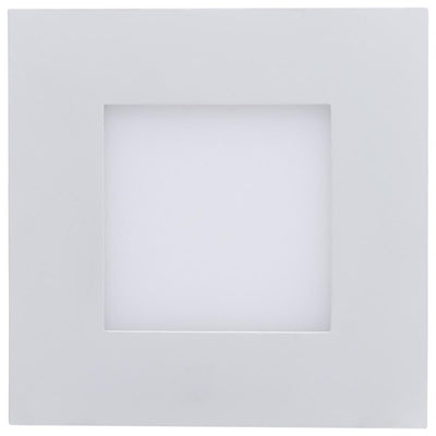 Satco 4 Inch 9 Watt Square 120V LED Direct Wire Selectable Night Light Downlight 2700/3000/3500/4000/5000K