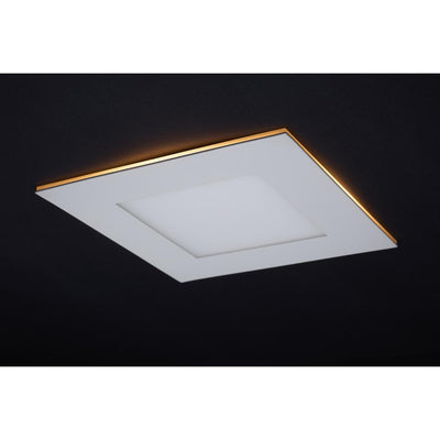 Satco 6 Inch 12 Watt Square 120V LED Direct Wire Selectable Night Light Downlight 2700/3000/3500/4000/5000K