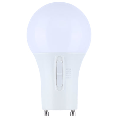 Satco LED T24 Compliant A19 Lamps 2700K/3000K/3500K/4000K/5000K GU24 Base 9.5W