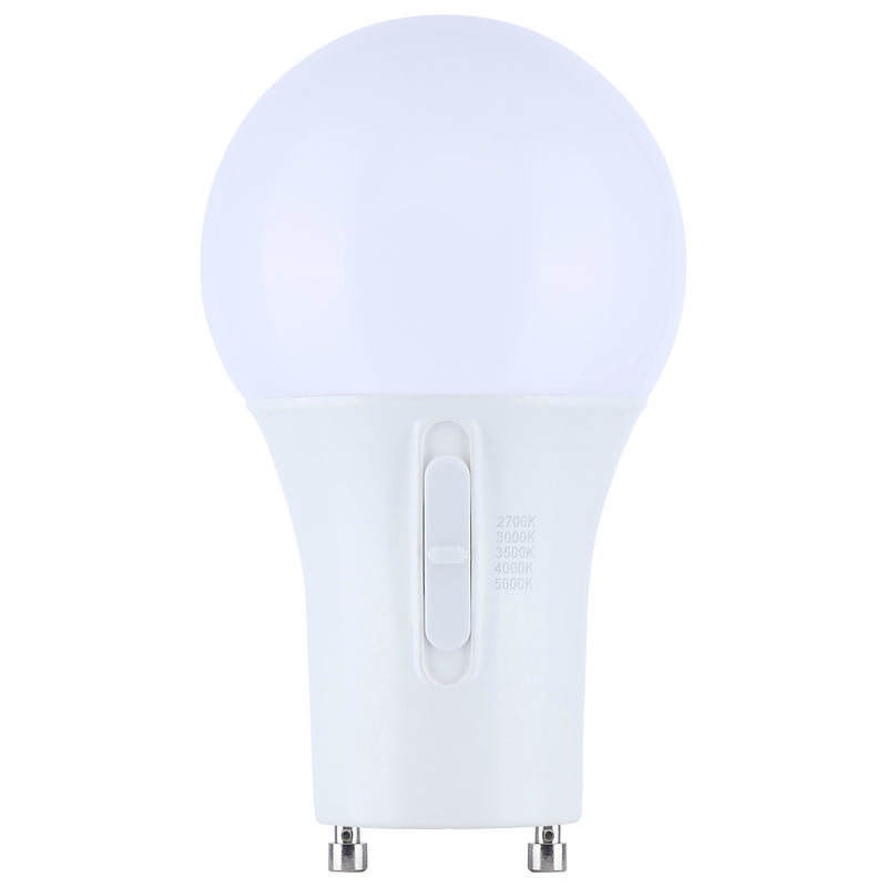 Satco LED T24 Compliant A19 Lamps 2700K/3000K/3500K/4000K/5000K GU24 Base 9.5W