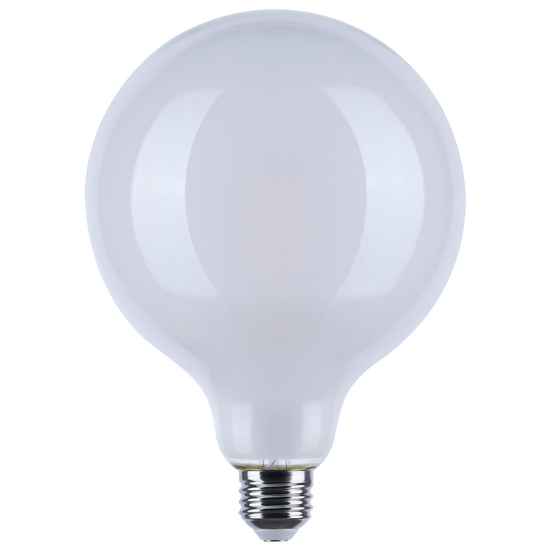 Satco 8 Watt Enclosed Fixture Rated 120V G40 E26 White Light Bulb Warm Dimming 3000-2000K