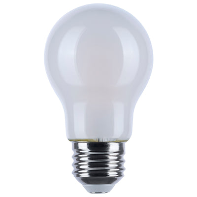 Satco 4.5 Watt Enclosed Fixture Rated 120V A15 E26 Frosted Light Bulb Warm Dimming 3000-2000K