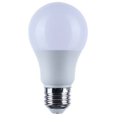 Satco 9.1 Watt LED AC/DC Universal Low Voltage A19 Lamps 2700K Warm White