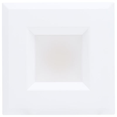 Satco 4 Inch 7 Watt Square LED Smooth Baffle Downlight 2700/3000/3500/4000/5000K
